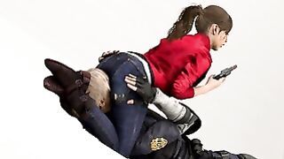 Claire Redfield Re2 (facesitting, Smother, Neckbreak, Femdom)