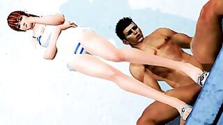 Dead Or Alive Kasumi Footjob By Oscarkim123