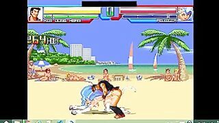 Anime Mugen Kim Dong Hwan Vs Felicia Darkstalkers