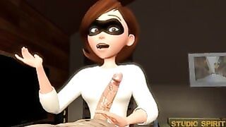 Helen Parr (elastigirl) Give You A Rough Jerk Off – Pov (sfm W/ Sound)