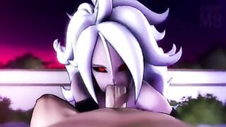*extended* “greatm8sfm” Dragonball Android 21 Oral (sound And Cum)