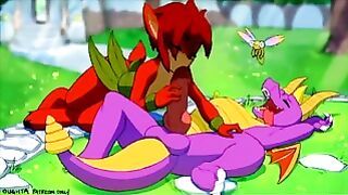 Furry Porn – Dragon Dick Anime