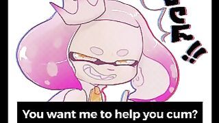 Splatoon Pearl Joi (jerk Off To The Beat)