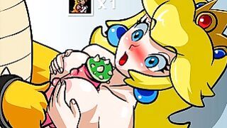 Hentay Extra Mario Peach & Bowser