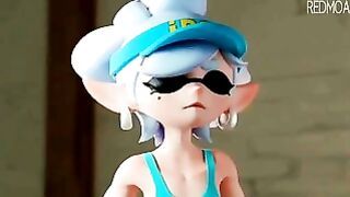 Double Inkling Assjob + Sperm 3d Hentai