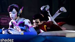 Mercy Eating D.va’s Cunt