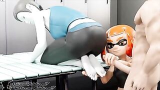 Spraying On Wii Fit Trainer’s Feet (sound)