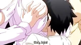 Younger Bro Fucks With 3 Grown-sisters