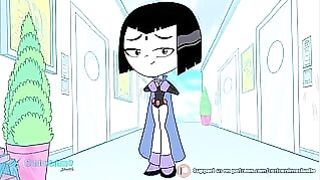Raven &lpar;teen Titans Go&rpar; &vert; Animated &vert; Caricanima Atelier
