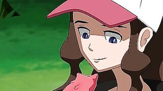 Hilda Gives a Blowjob to Her Favorite Pokemon