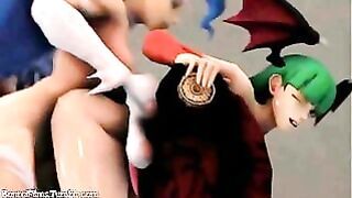 Darkstalkers || Morrigan Aensland X Felicia