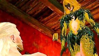 The Witcher – Geralt + Vivienne (bird) In The Belles Of Beauclair