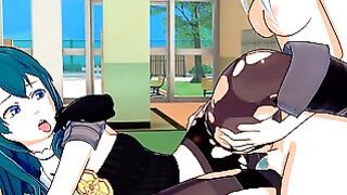 Fire Emblem – Futanari Edelgard Fucks Byleth