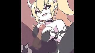 Bowsette the Hottest 3D Clips Compilation