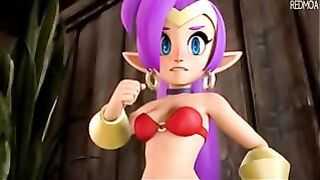 Shantae Can’t Cum from Her Futa Cock