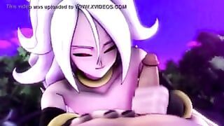 Android 21 Hand Job