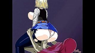 Android 18 Recieving Sex Dragon Ball Z
