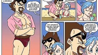 Rey Vegeta Y Bulma
