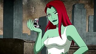 Harley Quinn + Giantess Poison Ivy