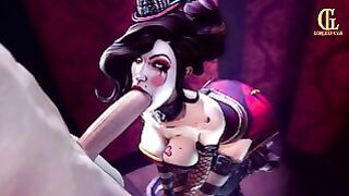 Borderlands Slut With Big Tits Mad Moxxi Blowjob