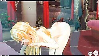 [cm3d2] Sword Art On-line Anime Porn – Asuna Yuuki Allows Herself To Be Exploiting