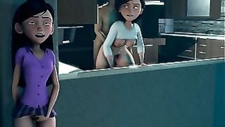 Elastigirl And Violet