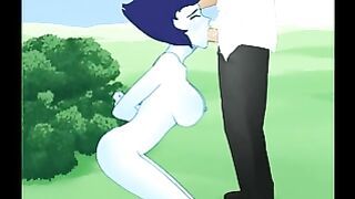 Lapis Lazuli No Hands Blowjob