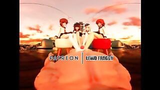 Kantai Compilation – Destroyers Quartet Footjob [5k Uncensored Virtual Reality Hentai]