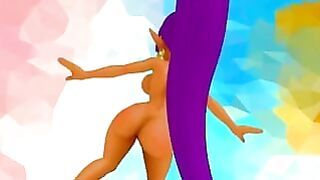 Mmd Shantae Hip Swing! (try Not To Fap Challenge)