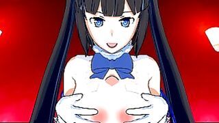 Danmachi – Hestia Titty Sex Animated