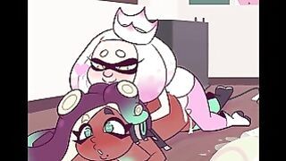 (sound) Marina Recieves Fucked From Behind By Pearl – Splatoon 2