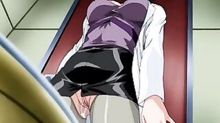 Bible Black Only: Minase Yukiko Masturbation Scene ,english Sub
