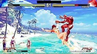 Street Fighter V Seductive Battles #38 Sakura Vs Dhalsim