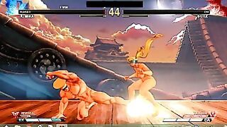 Street Fighter V Hot Battles #22 Rainbow Mika Vs Guile