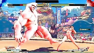 Street Fighter V Hot Battles #16 Sakura Vs Abigail