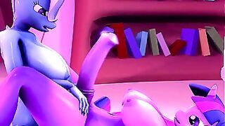Twixie MLP Enjoys Fucking Other Futa Ponies