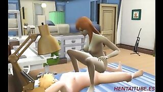 Bleach Orihime and Ichigo Hardcore Sex in the Bedroom