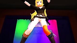 Yangs Hot Oppai Dance With Her Sextoy (rwby)