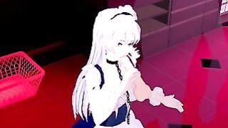 Belfast’s Housekeeper Service – Azur Lane – 3d Anime / Koikatsu