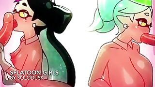 Splatoon Girls Comp