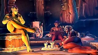 Warcraft Woman Orcs Collection