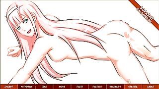 Zero Two [darling In The Franxx] Anime Anime Cg Game