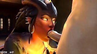 Dragon Symmetra Oral Sex