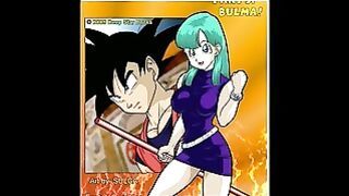 Animated Manga Dragon Ball Goku Y Bulma Unc
