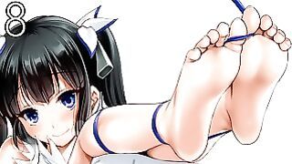 Hestia Femdom Cei (edging, Foot, Asshole Playing, Piss Drinking, Breath Play)