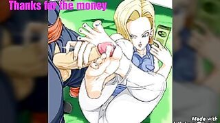 Dragon Nut Android 18 Joi Anime