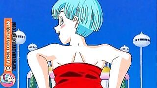 Dragon Ball Bulma Showing Cunt & Boobs