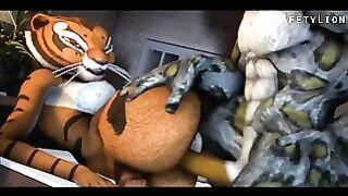 Tai Lung Fucks Master Tigress!