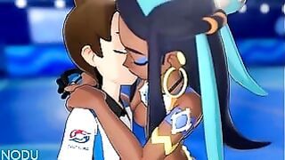 Pokemon Petite Tanned Hottie Nessa Rides Long Cock