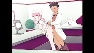 Pokemon Doc Brock Fucking Nurse Pleasure Semen Inside